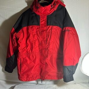 Columbia Women’s  Red and Black Ski Jacket